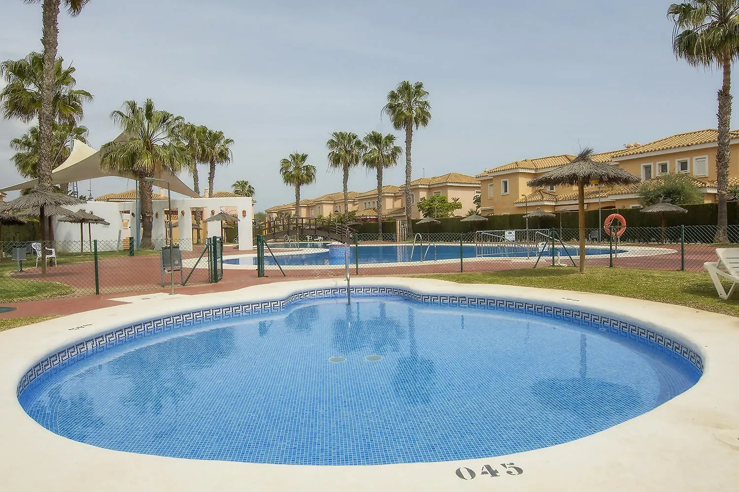 Holiday home Vera Playa Chalet Adosado Jardin Piscina Parking