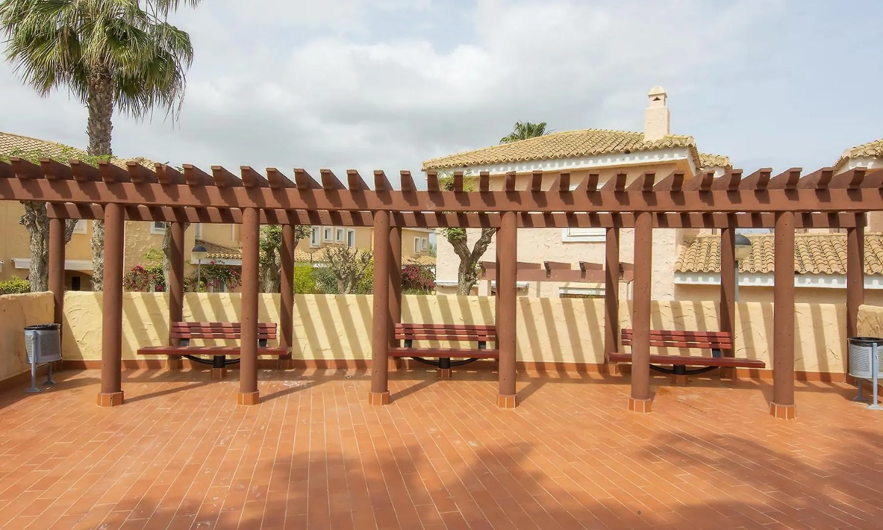 Vera Playa Chalet Adosado Jardin Piscina Parking Spain