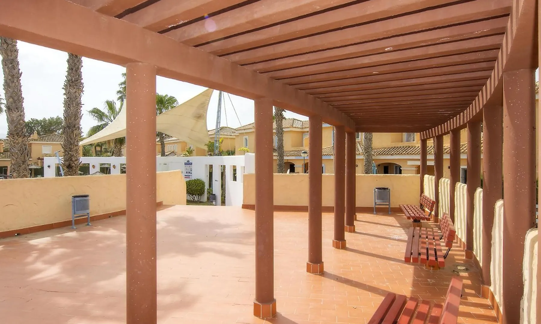 Vera Playa Chalet Adosado Jardin Piscina Parking Holiday home