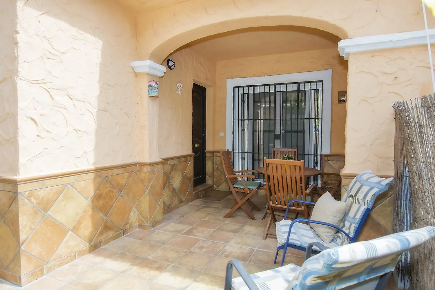 Vera Playa Chalet Adosado Jardin Piscina Parking Holiday home