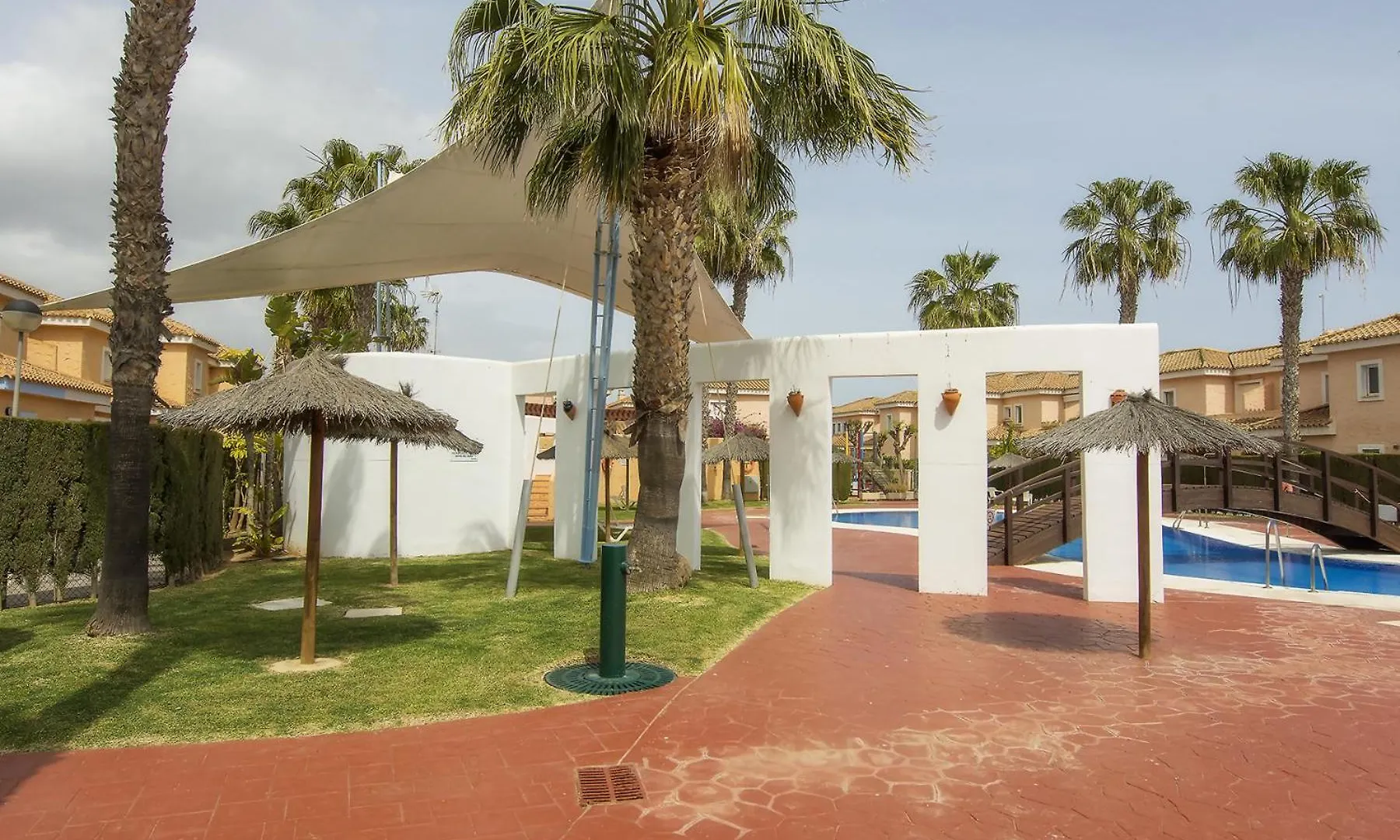 Holiday home Vera Playa Chalet Adosado Jardin Piscina Parking