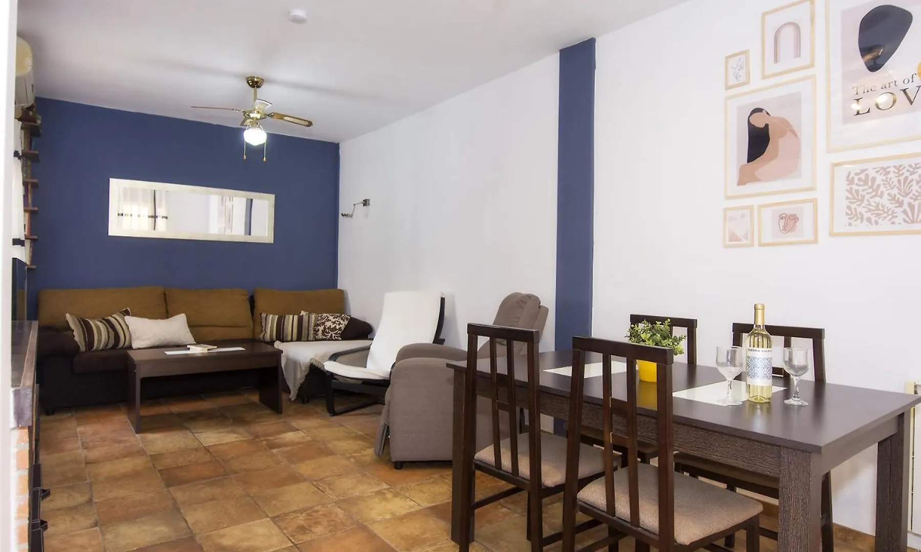 Vera Playa Chalet Adosado Jardin Piscina Parking Spain