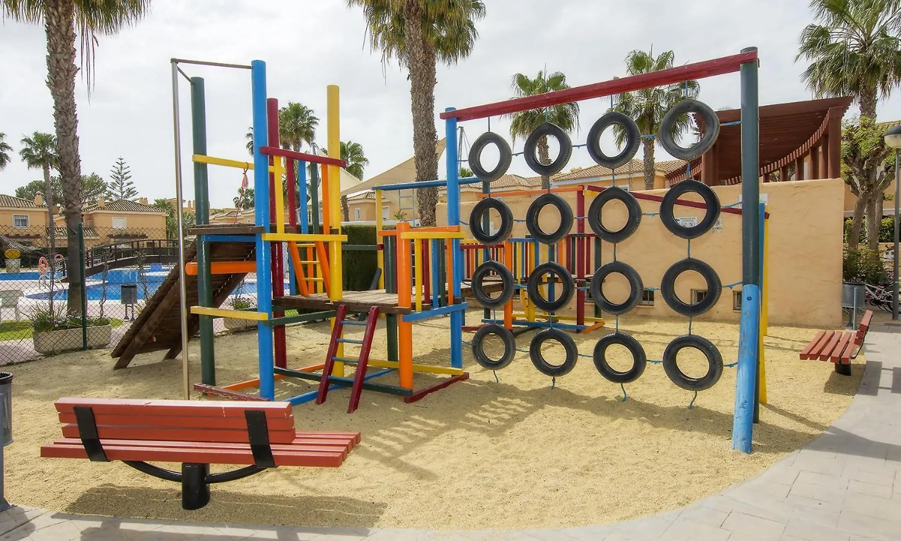 Vera Playa Chalet Adosado Jardin Piscina Parking 0*,  스페인